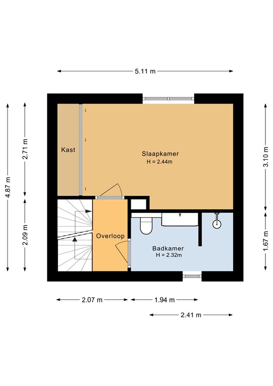 mediumsize floorplan